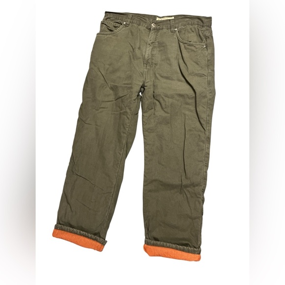 Mens quilt lined work pants size 37 x 30 - Picture 1 of 3